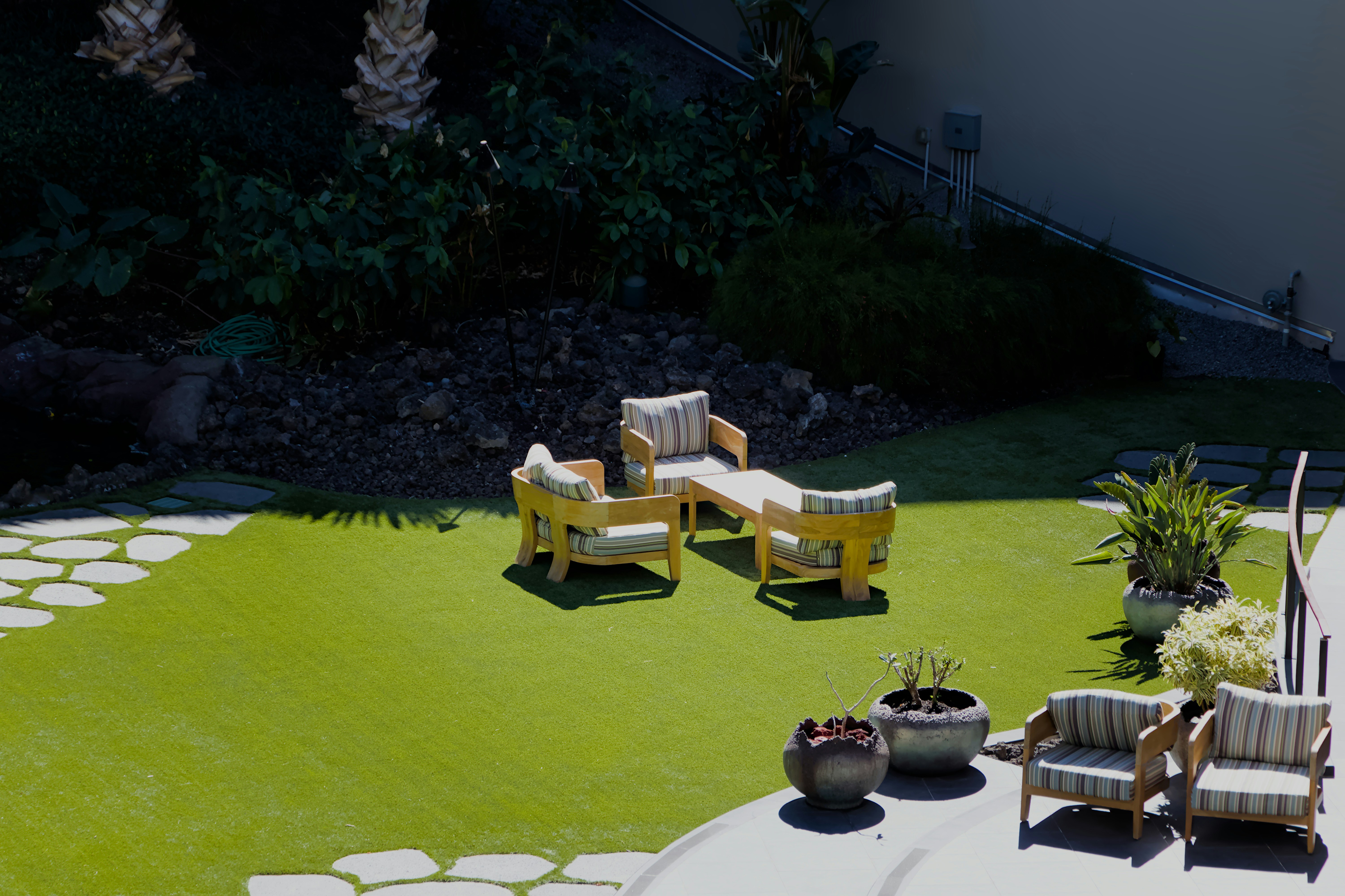Artificial turf installation